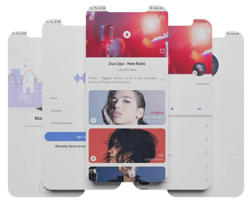 Music Streams App