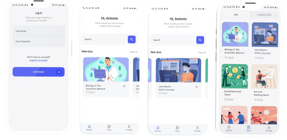 Online Quiz App